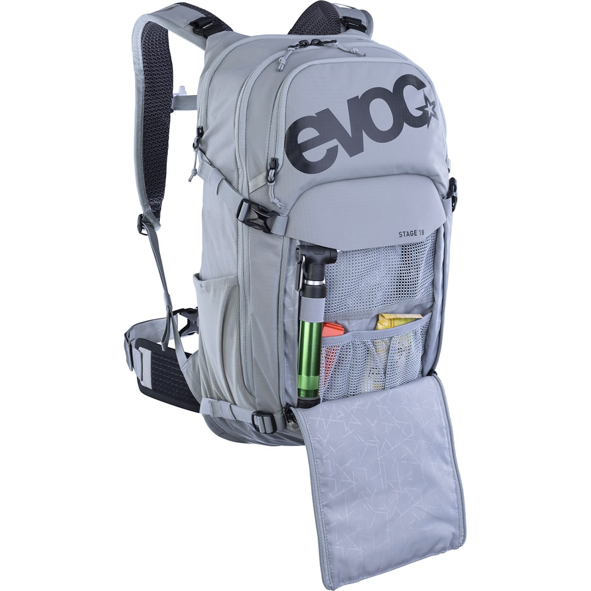 EVOC STAGE 18 L Rucksack Grau