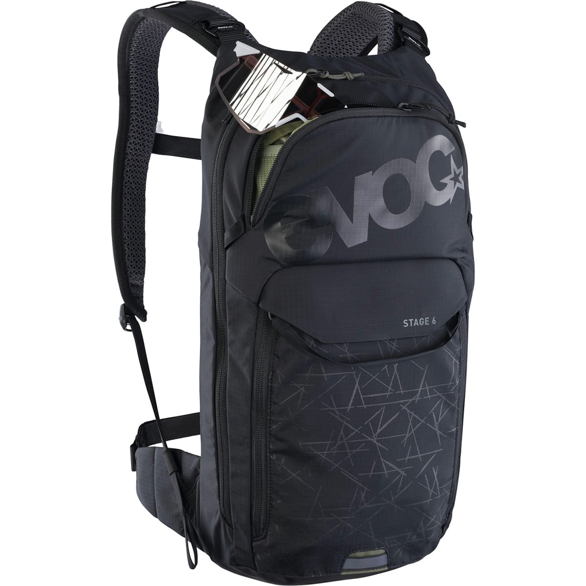 Rucksack EVOC STAGE 6 L Schwarz