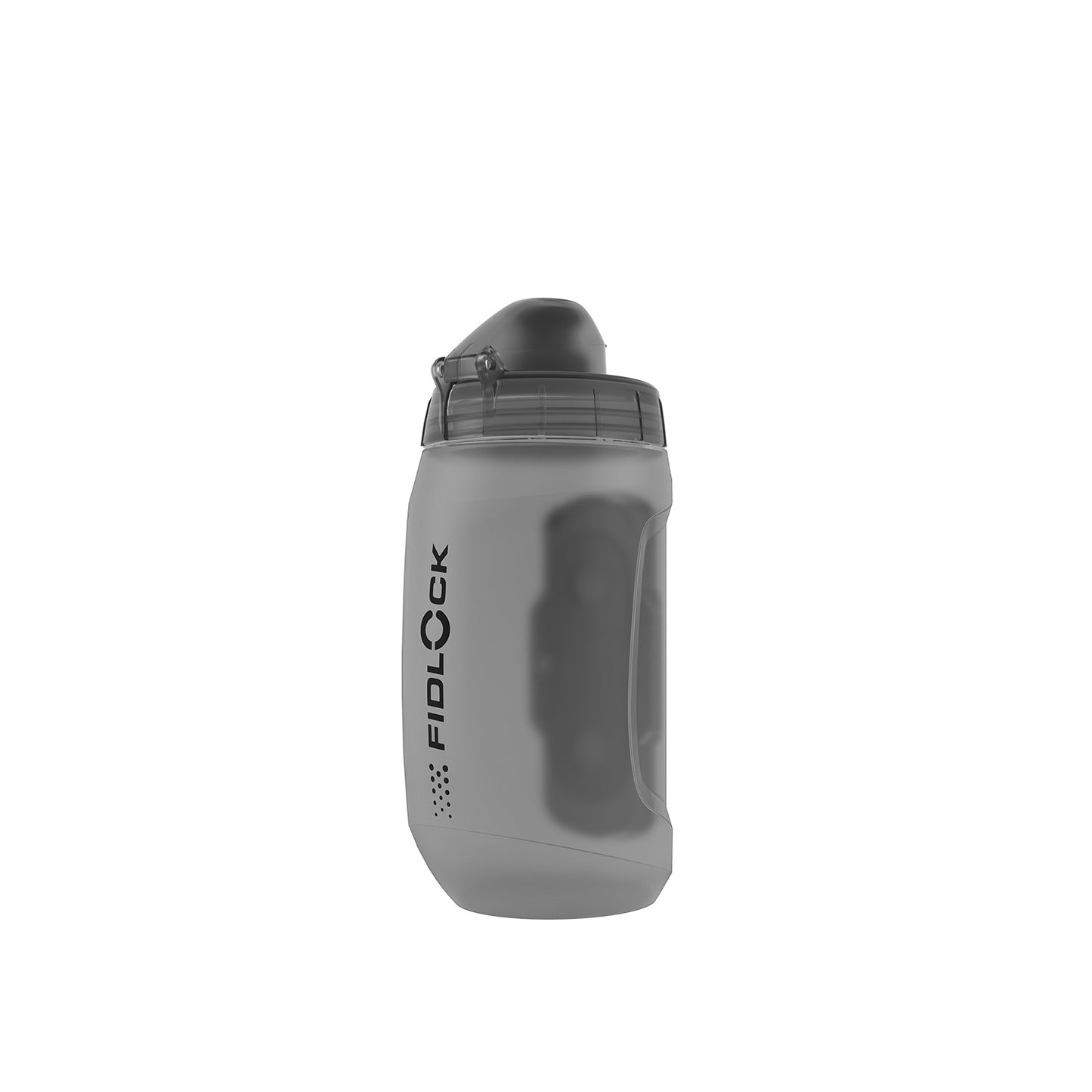 Set Trinkflasche und Flaschenhalter FIDLOCK TWIST BIKE BASE 450 ml Fumé