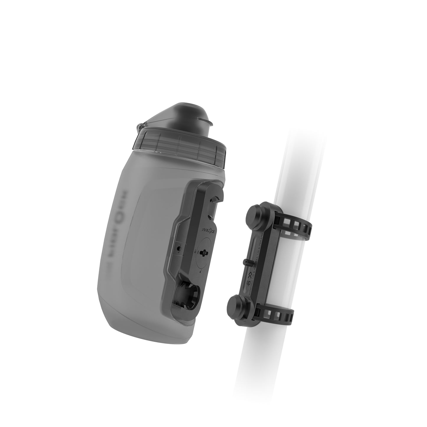 FIDLOCK TWIST UNI BASE Trinkflaschen- und Flaschenhalter-Set Schwarz