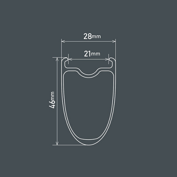 Laufradpaar SHIMANO RS710-C46 Tubeless Ready (Center Lock)