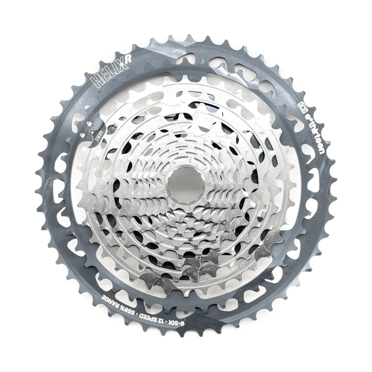 Kassette 12-Gang E-THIRTEEN Helix Race Grau