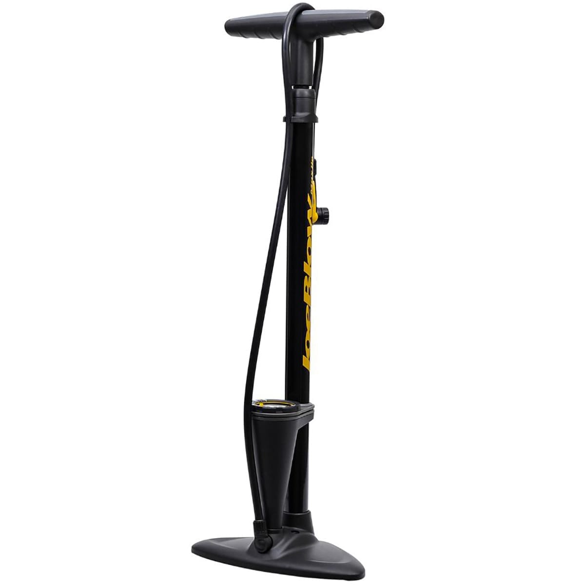 fahrradpumpe doppelkopf bedienung TOPEAK JOE BLOW MAX HP Fußpumpe Schwarz – Probikeshop
