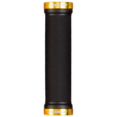 REVERSE COMPONENTS CLASSIC Lock-On Grips Schwarz/Gold