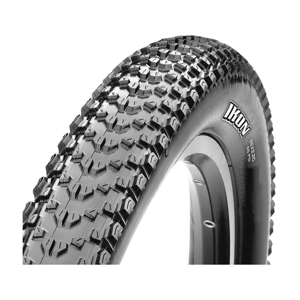 Reifen MAXXIS IKON 26x2.20 Dual Faltdraht Schwarz – Probikeshop