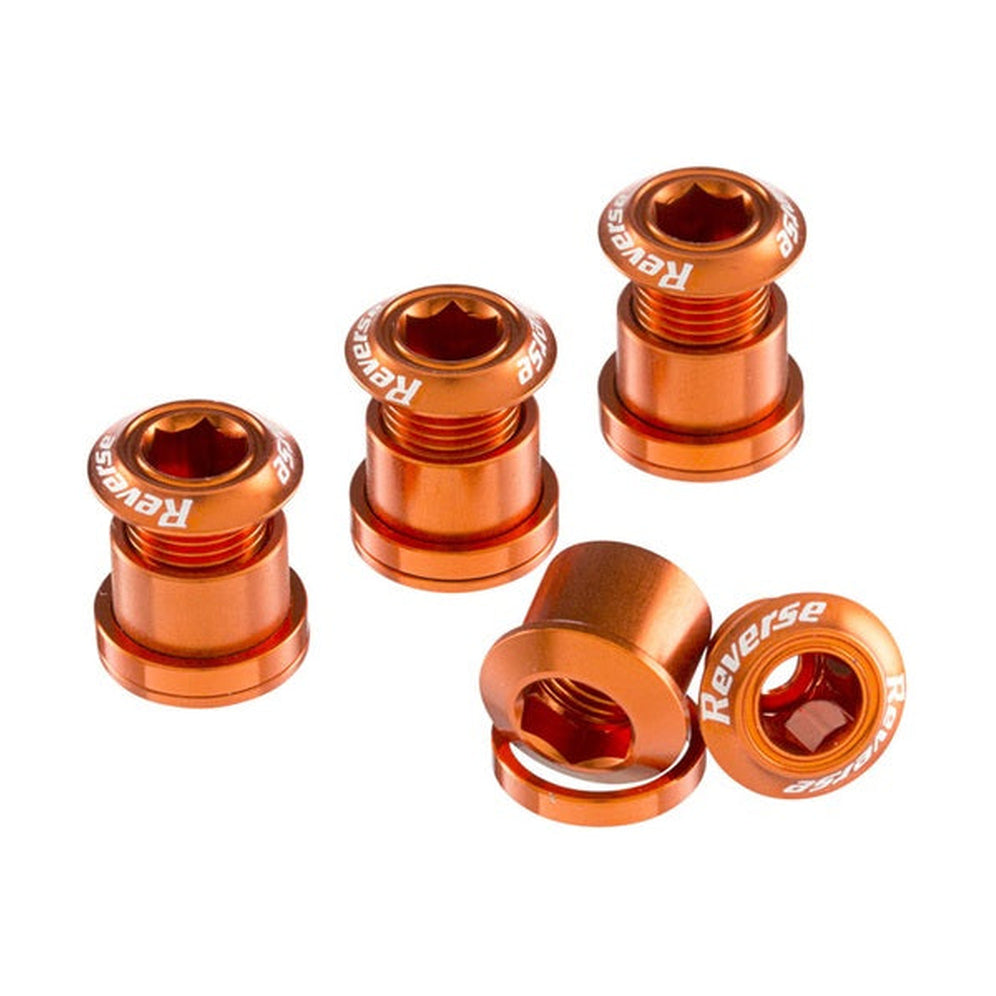 REVERSE COMPONENTS 4-Schrauben-Set Orange