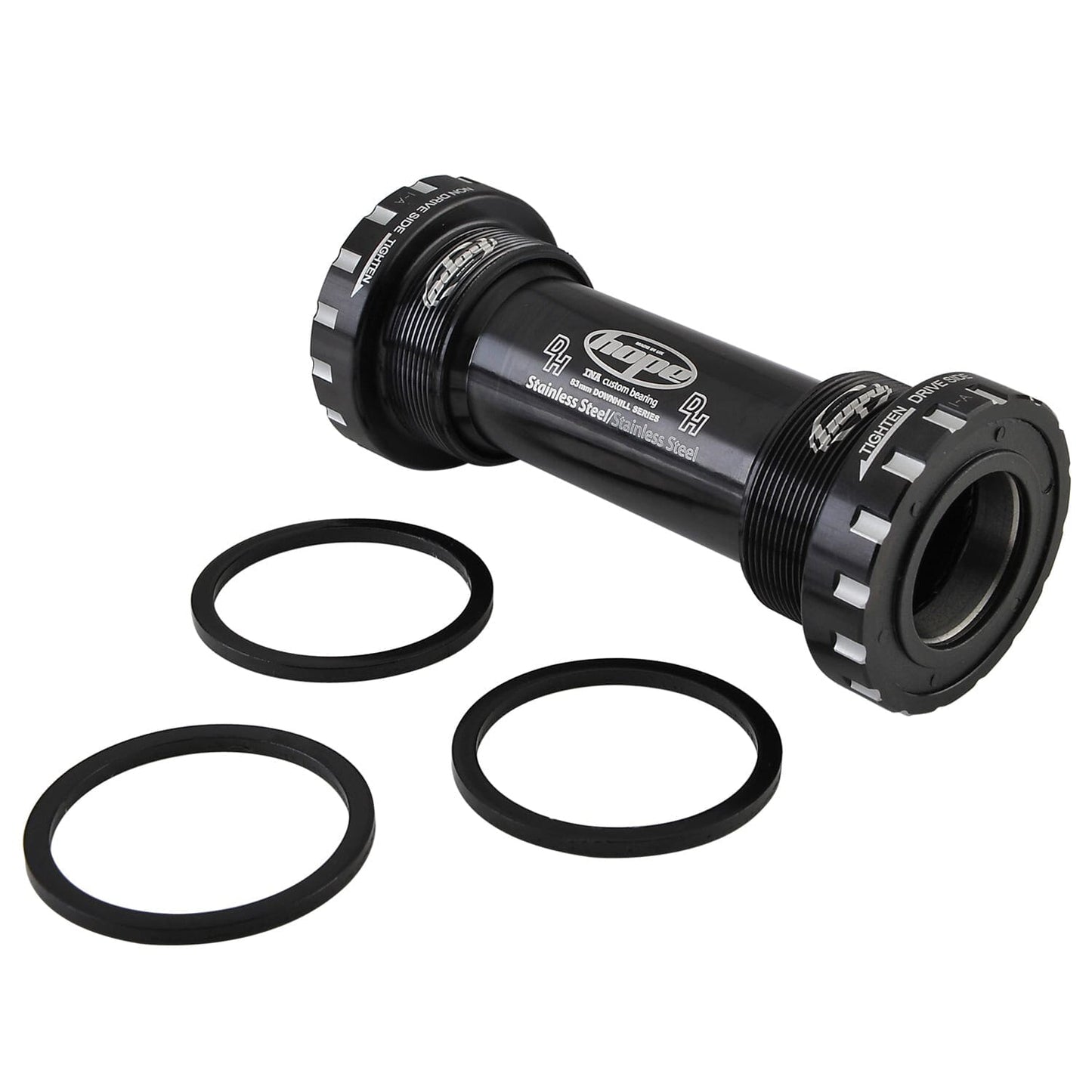 HOPE 83 mm Pedalbox 24 mm Achse #BBSSDHN Schwarz
