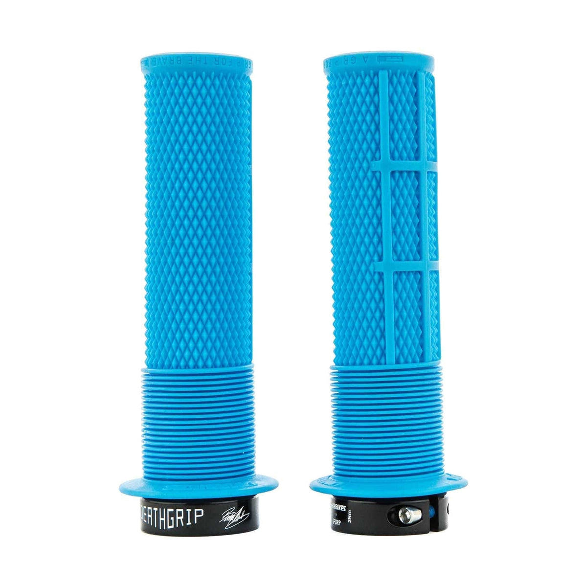 Grips DMR DEATHGRIP Flange Medium Lock-On Blau