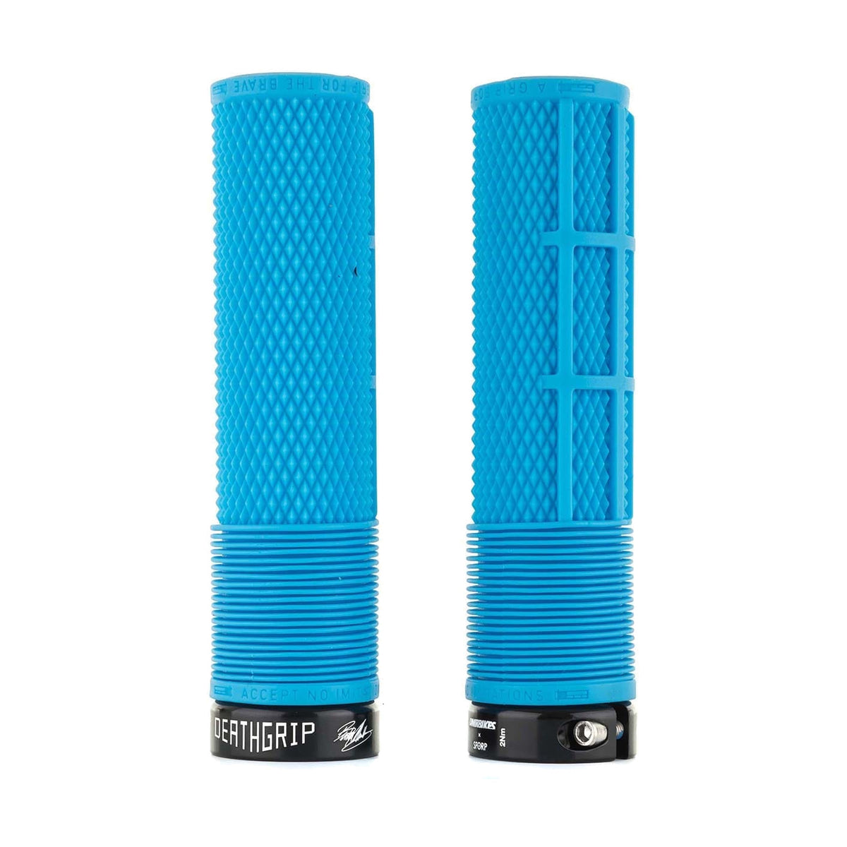 Grips DMR DEATHGRIP Medium Lock-on Blau