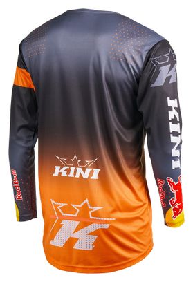 O'NEAL MXC Kini Red Bull 2.0 Langarmtrikot Grau/Orange – Rückansicht