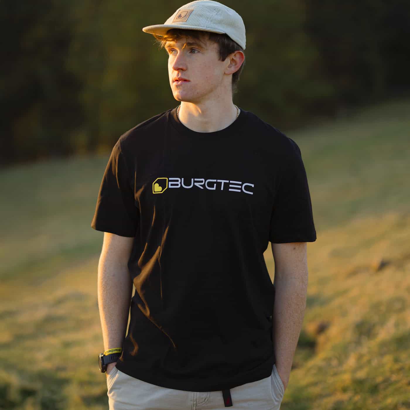 BURGTEC Logo T-Shirt Schwarz