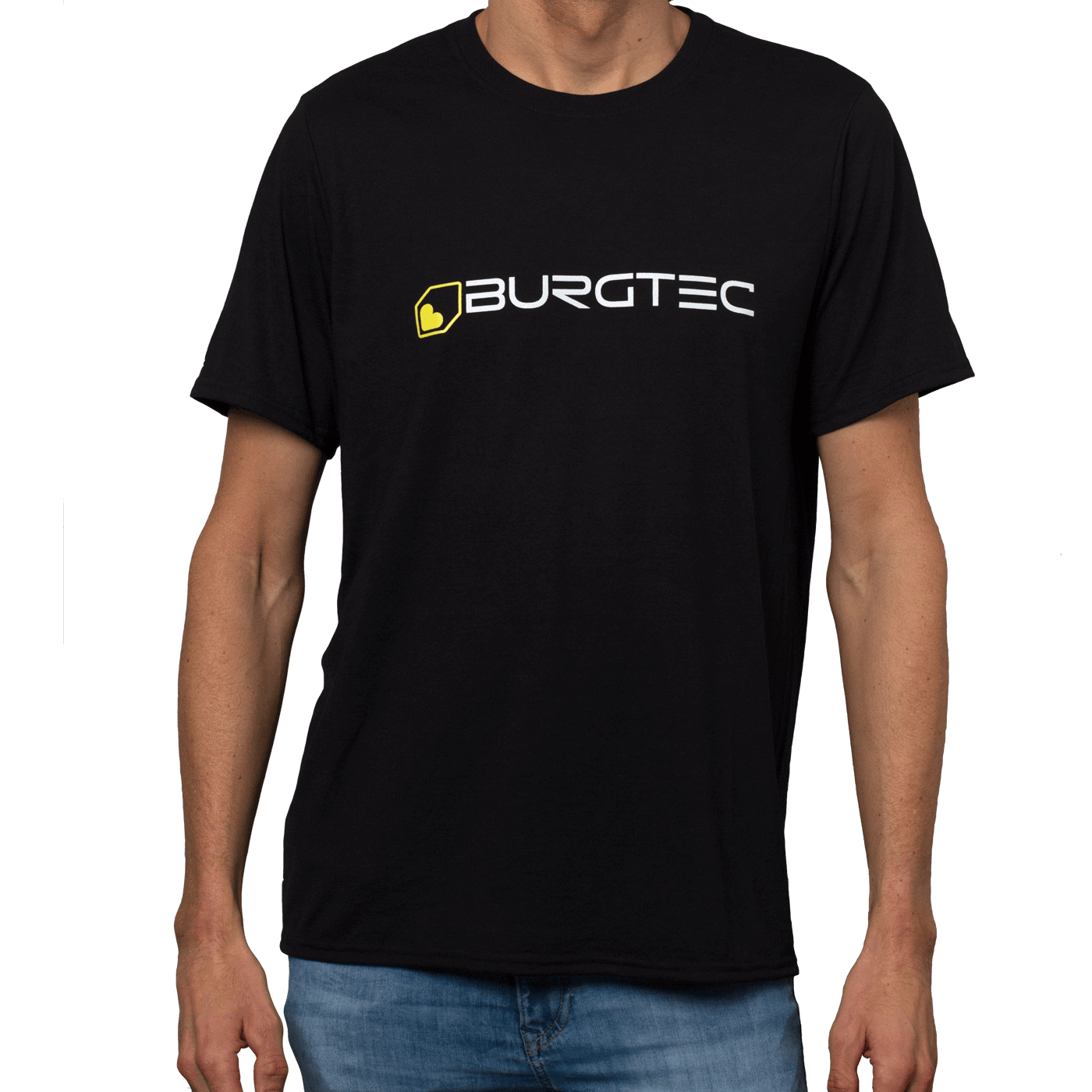 BURGTEC Logo T-Shirt Schwarz