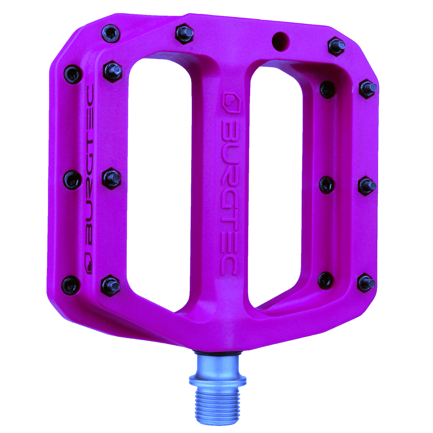 burgtec mk4 composite flat pedals Flat Pedals BURGTEC MK4 Composite Purple Rain Violet – Probikeshop