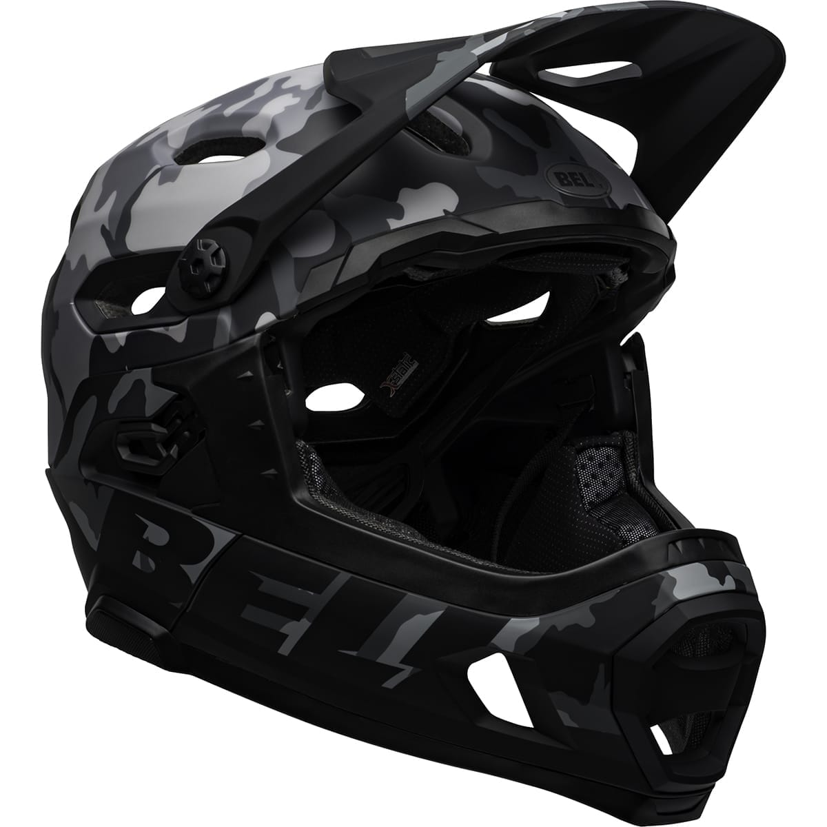 MTB-Helm BELL SUPER DH MIPS Schwarz/Camo