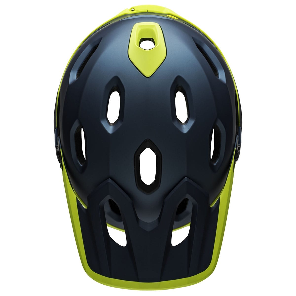 MTB-Helm BELL SUPER DH MIPS Blau/Gelb