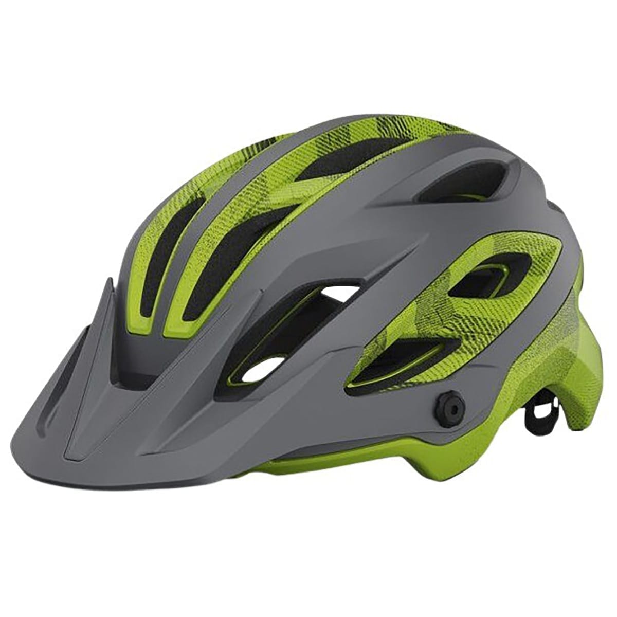 mtb helm giro MTB-Helm GIRO MERIT SPHERICAL Grau/Gelb – Probikeshop
