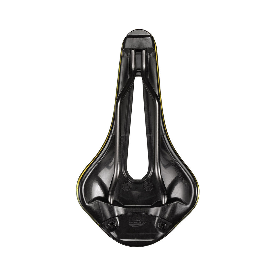 Sattel SAN MARCO SHORTFIT 2.0 OPEN-FIT RACING S3 Breite 144mm Stahlschienen Xsilite Gold