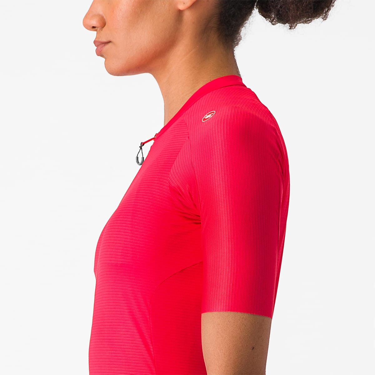 CASTELLI ESPRESSO Damen Trikot Kurzarm Hibiskus