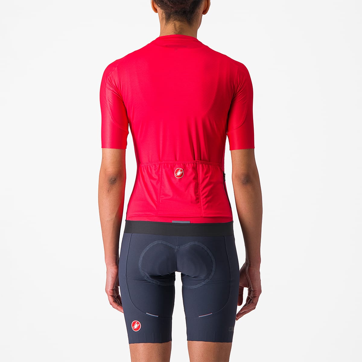 CASTELLI ESPRESSO Damen Trikot Kurzarm Hibiskus