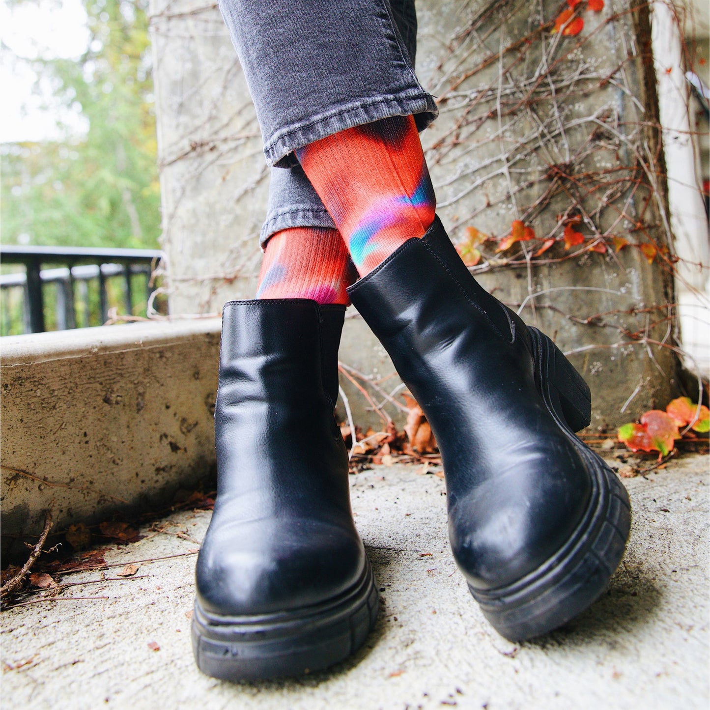 Socken MERGE4 DJB RED WATER