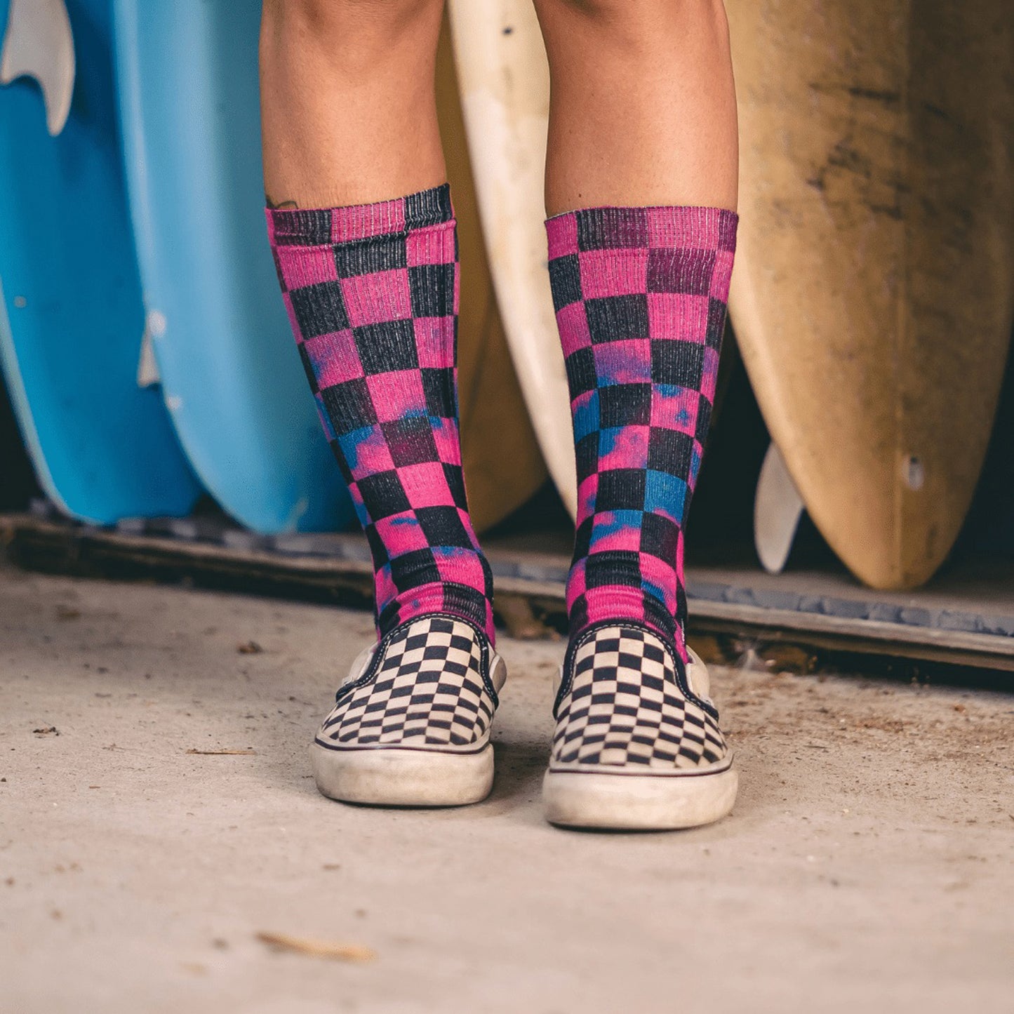 Socken MERGE4 CHECKMATE