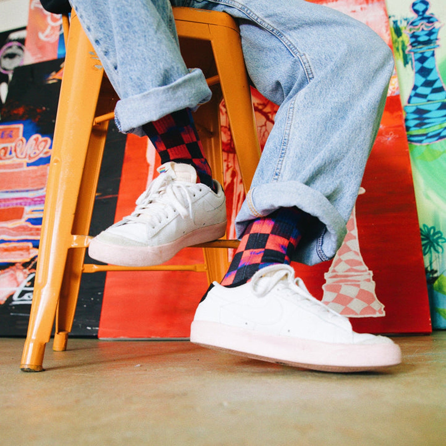 Socken MERGE4 CHECKMATE