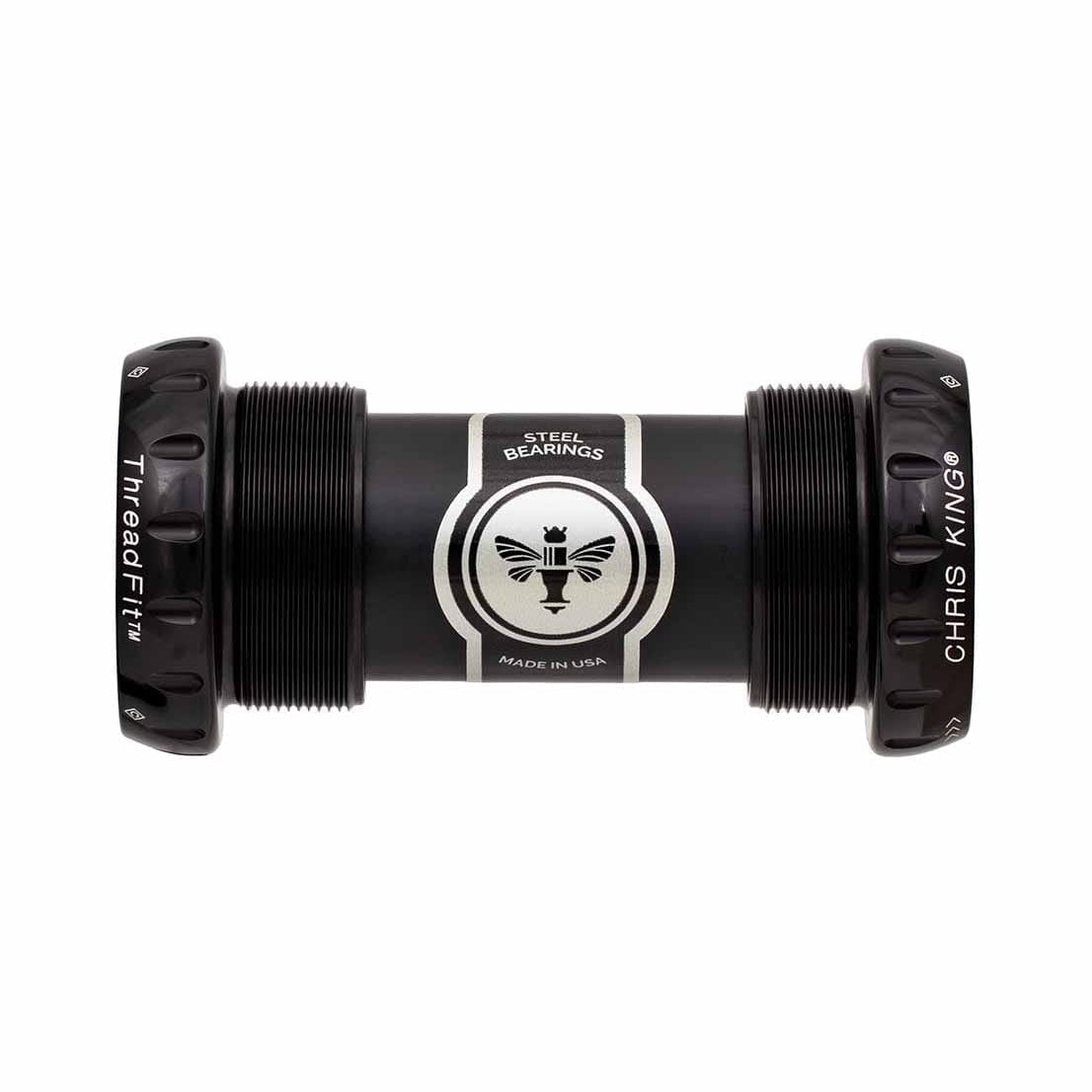 Tretlager CHRIS KING ThreadFit 24 68/73 mm Keramik Schwarz