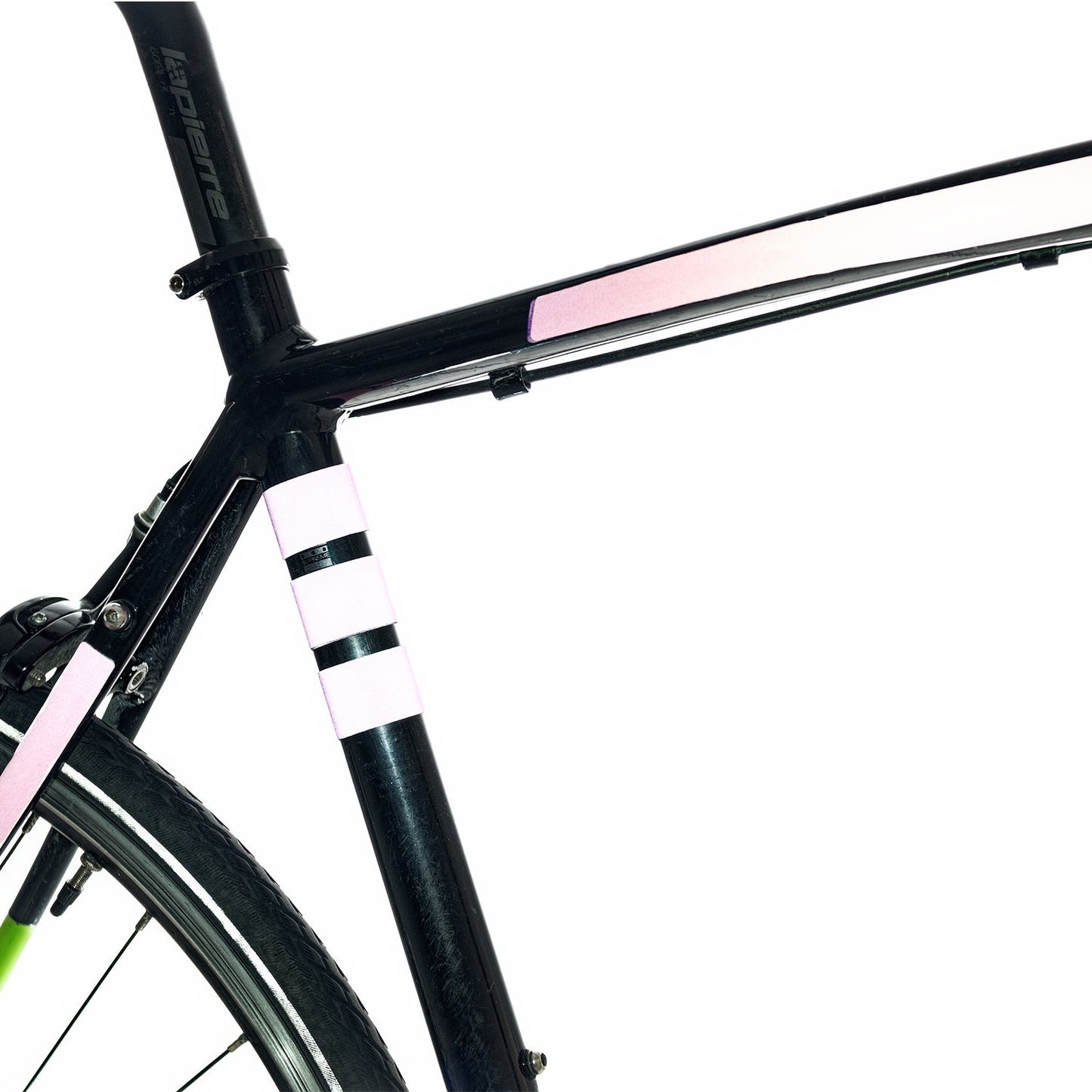 THE BEAM FRAME FLASH 2.0 Reflektierende Sticker Schwarz