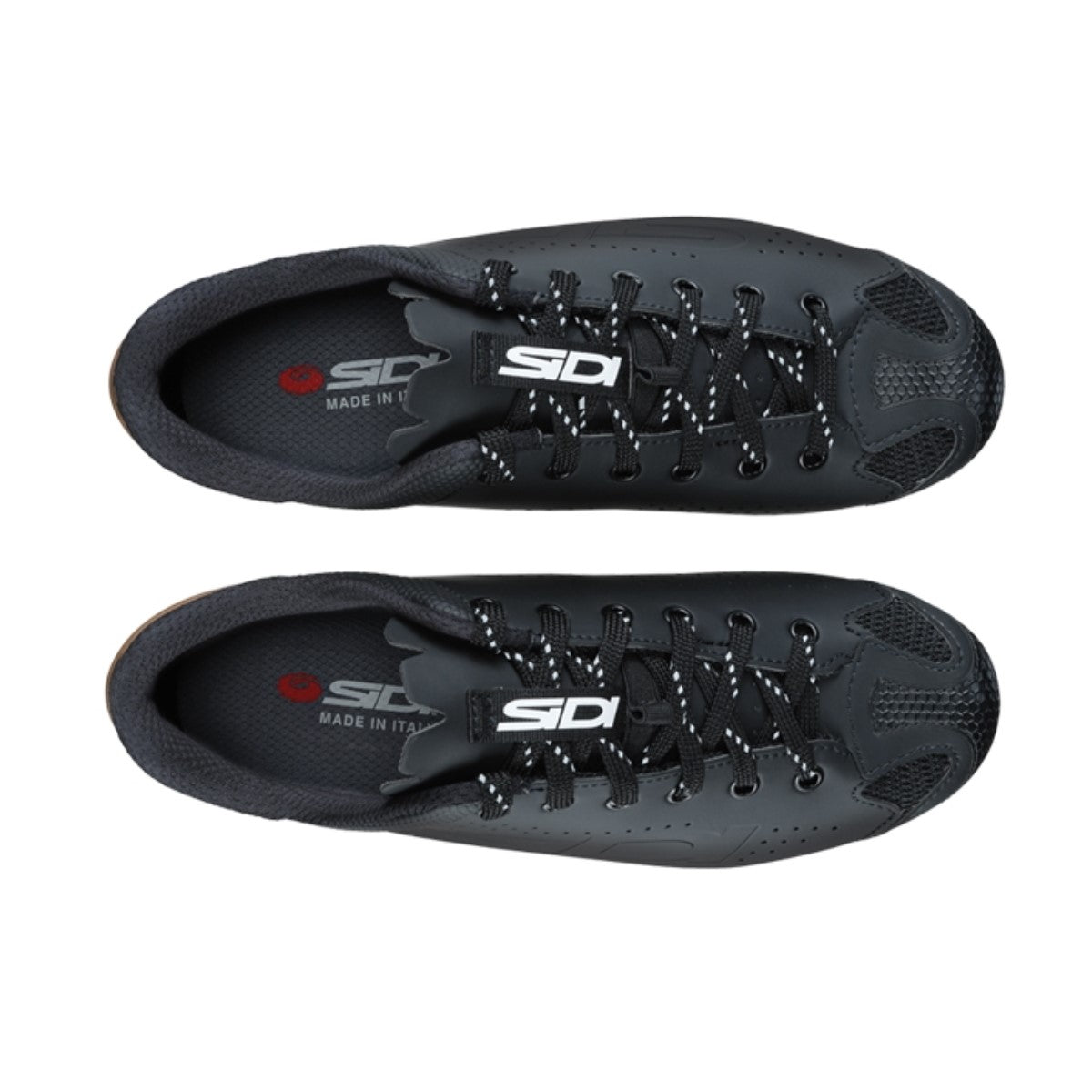 Gravel Schuhe SIDI DUST SHOELACE Schwarz