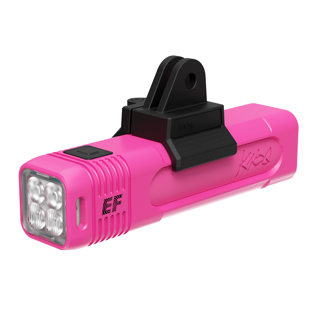 KNOG BLINDER PRO 900 Vorderlicht Rosa - Limitierte Auflage E.F. Pro Cycling