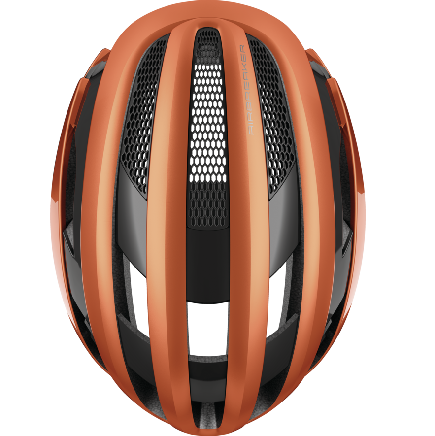 Helm Straße ABUS AIRBREAKER Orange