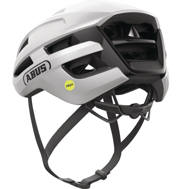 Helm Straße ABUS POWERDOME MIPS Silber
