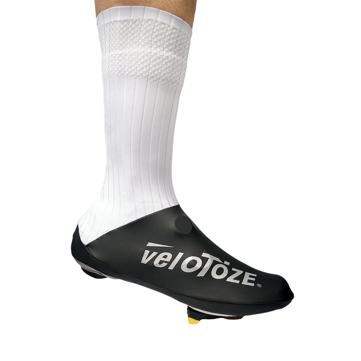 Überschuh VELOTOZE AERO Schwarz/Weiß – Probikeshop