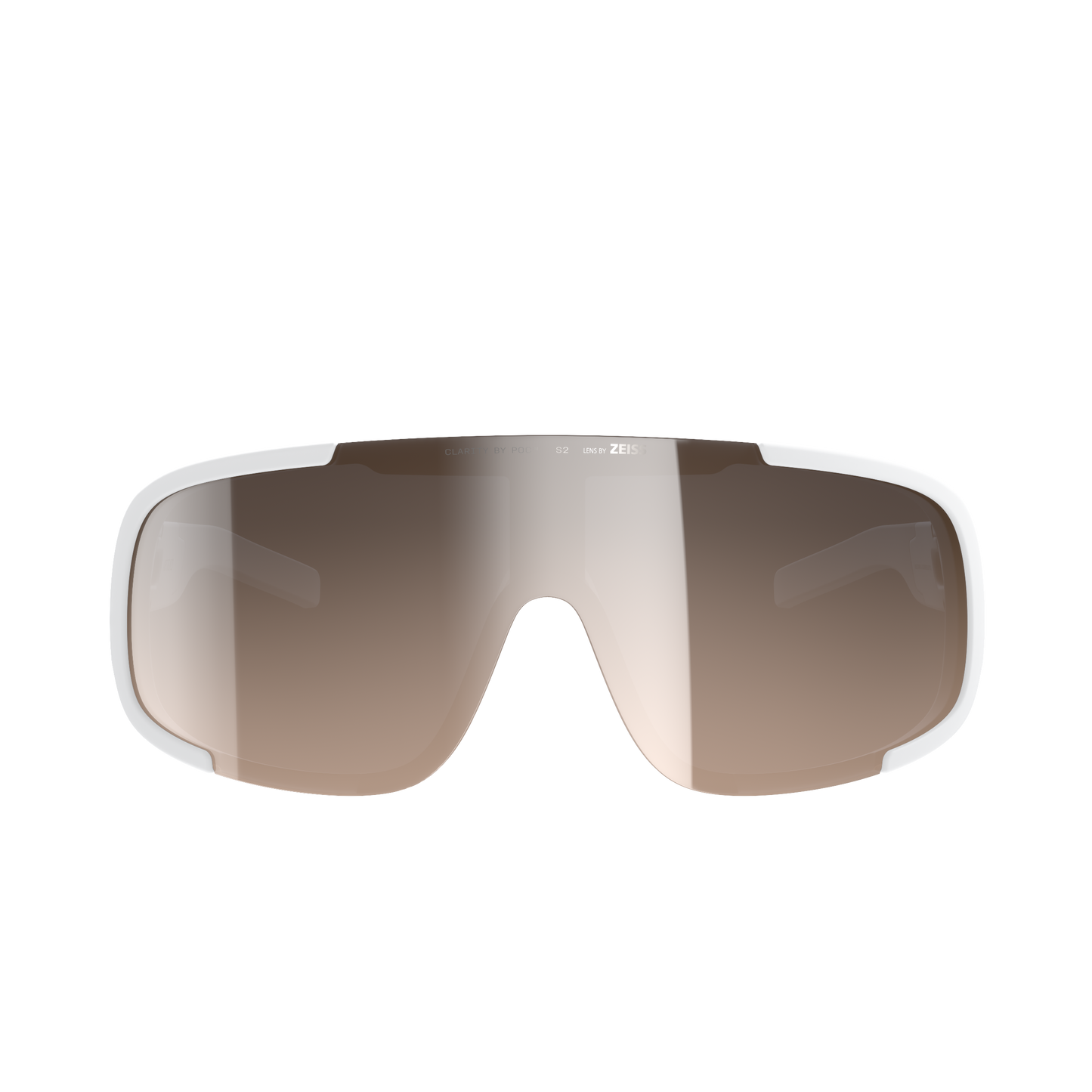 POC ASPIRE Brille Schwarz Clarity-Bildschirm Trail/Partly Sunny Silver