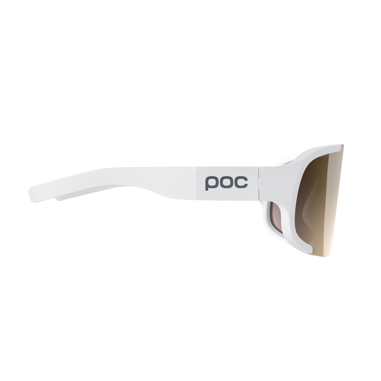 POC ASPIRE Brille Schwarz Clarity-Bildschirm Trail/Partly Sunny Silver