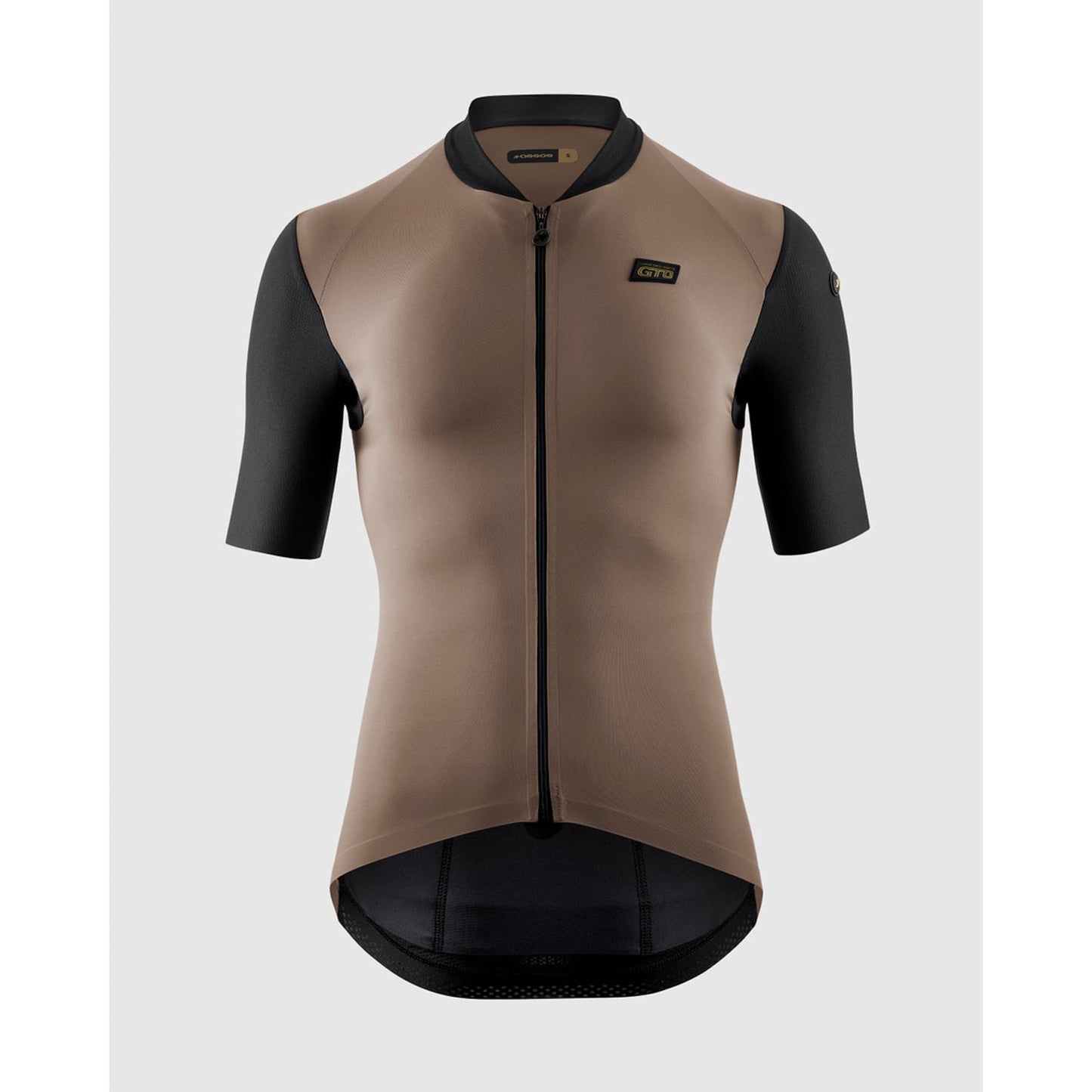 ASSOS EQUIPE RS S11 Kurzarm Trikot Schwarz/Beige