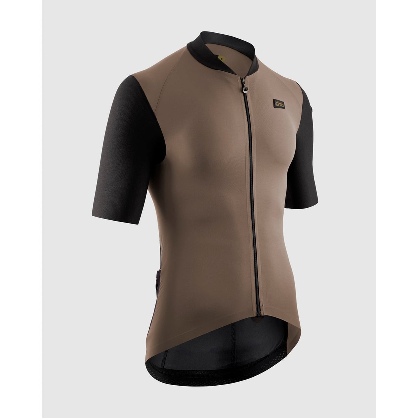 ASSOS EQUIPE RS S11 Kurzarm Trikot Schwarz/Beige