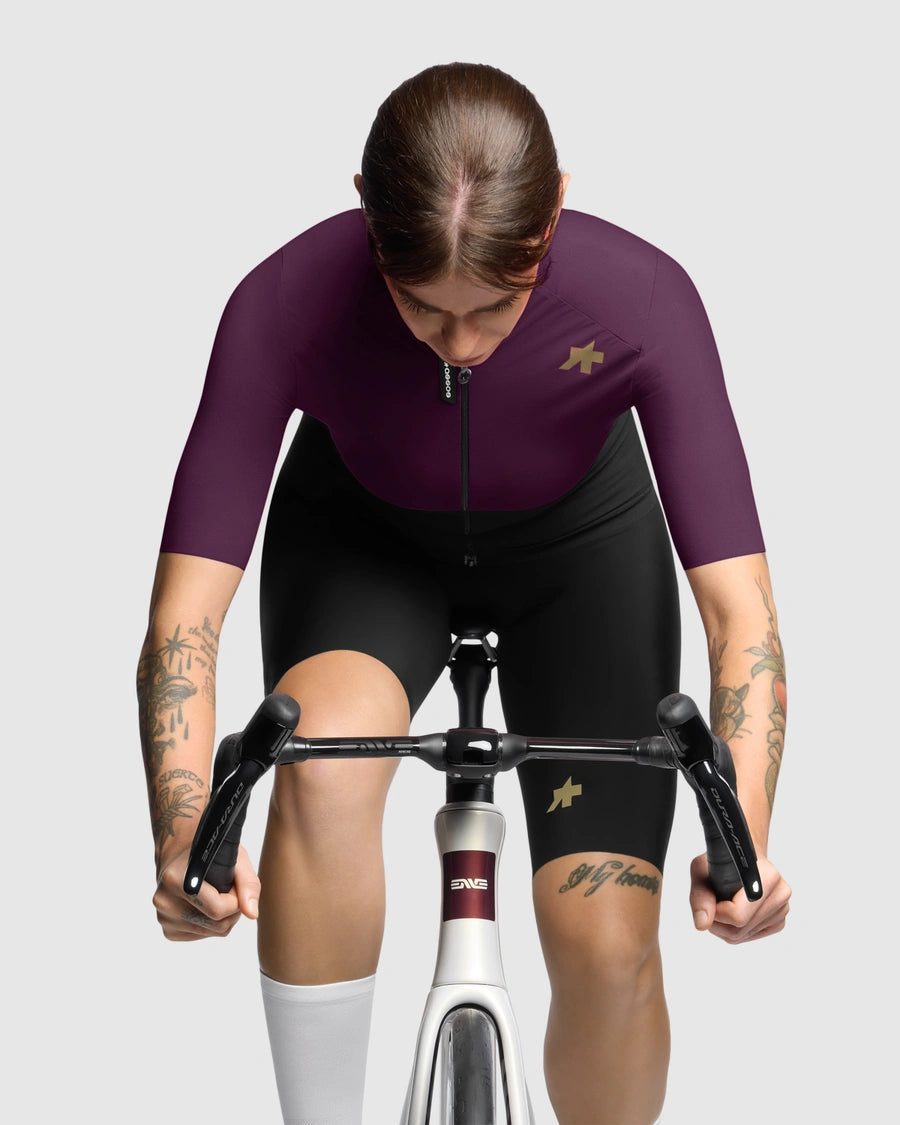 ASSOS UMA GTV S11 Kurzarm Trikot Women Violett