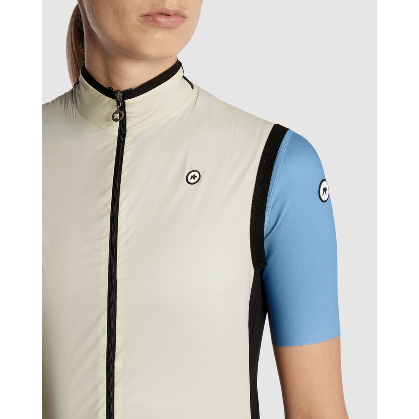 ASSOS UMA GT WIND C2 Damen Ärmellose Jacke Beige