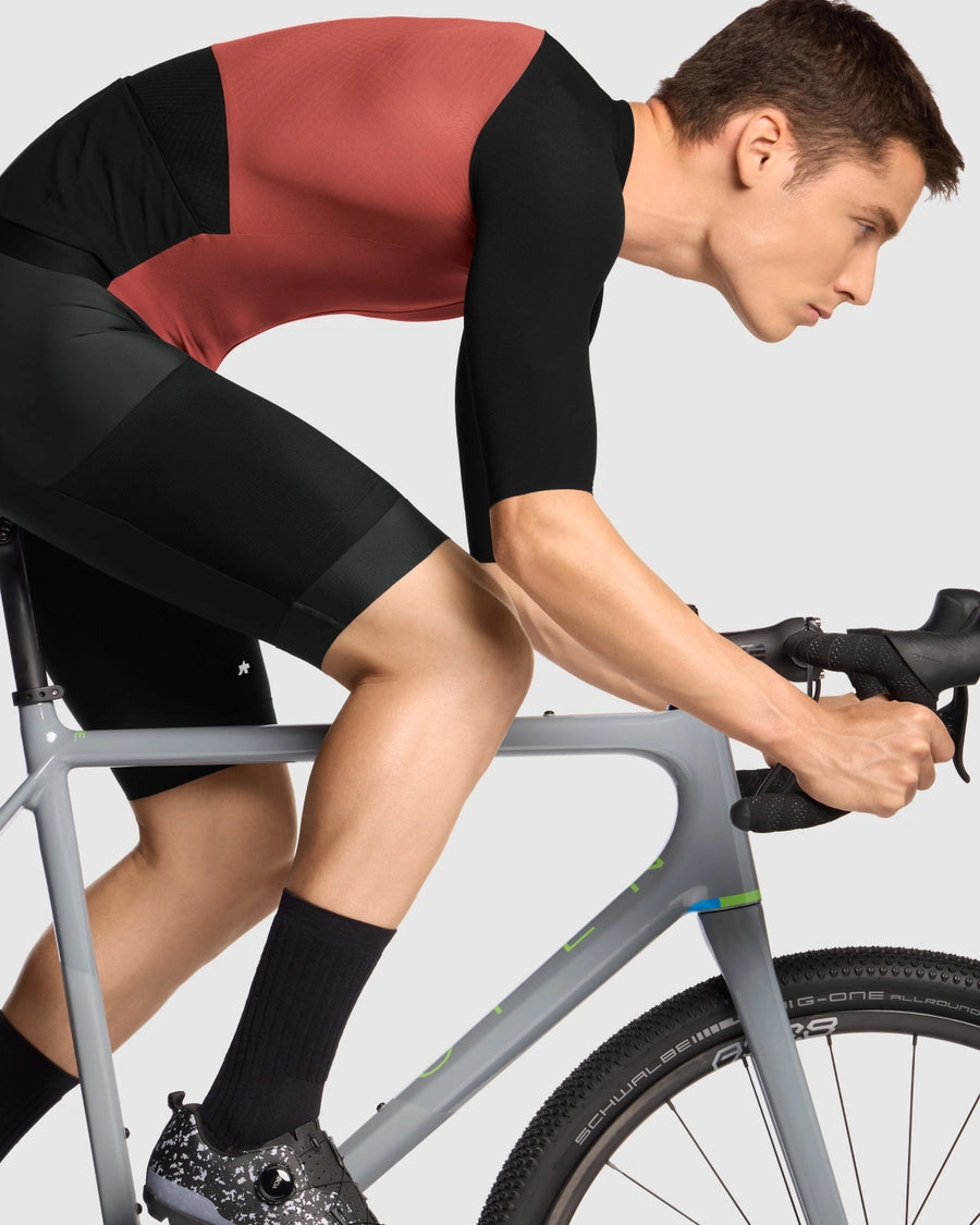 ASSOS TACTICA T5 Trikot Kurzarm Braun