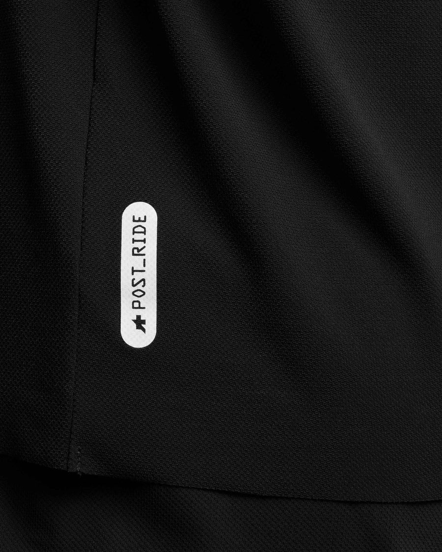 ASSOS TACTICA POST RIDE T5 Trikot Kurzarm Schwarz