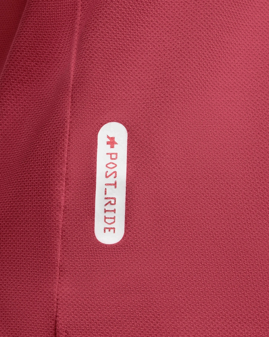 ASSOS TACTICA POST RIDE T5 Trikot Kurzarm Deep Berry