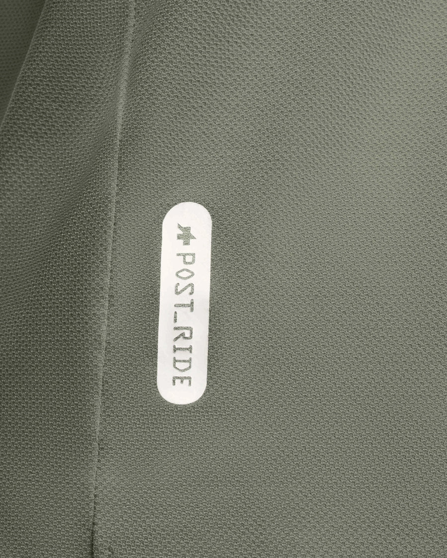 ASSOS TACTICA POST RIDE T5 Trikot Kurzarm Grün