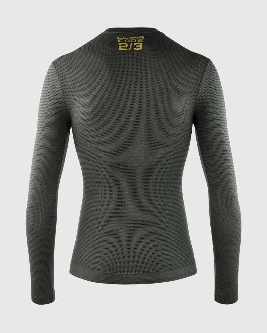 Unterwäsche ASSOS SPRING FALL P1 Longsleeve Grau