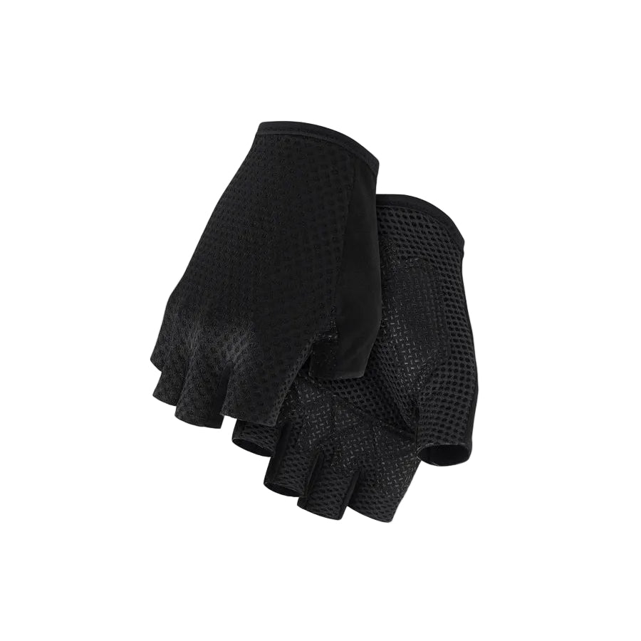 ASSOS RS TARGA Kurzhandschuhe, Schwarz