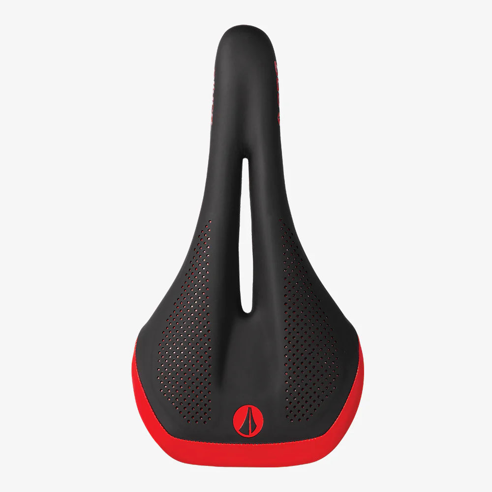 Selle SDG ALLURE V2 Femme Rails Lux-Alloy Schwarz/Rot