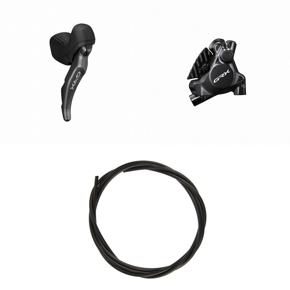 Rechter Hebel und Hinterer Bremssattel SHIMANO GRX 820