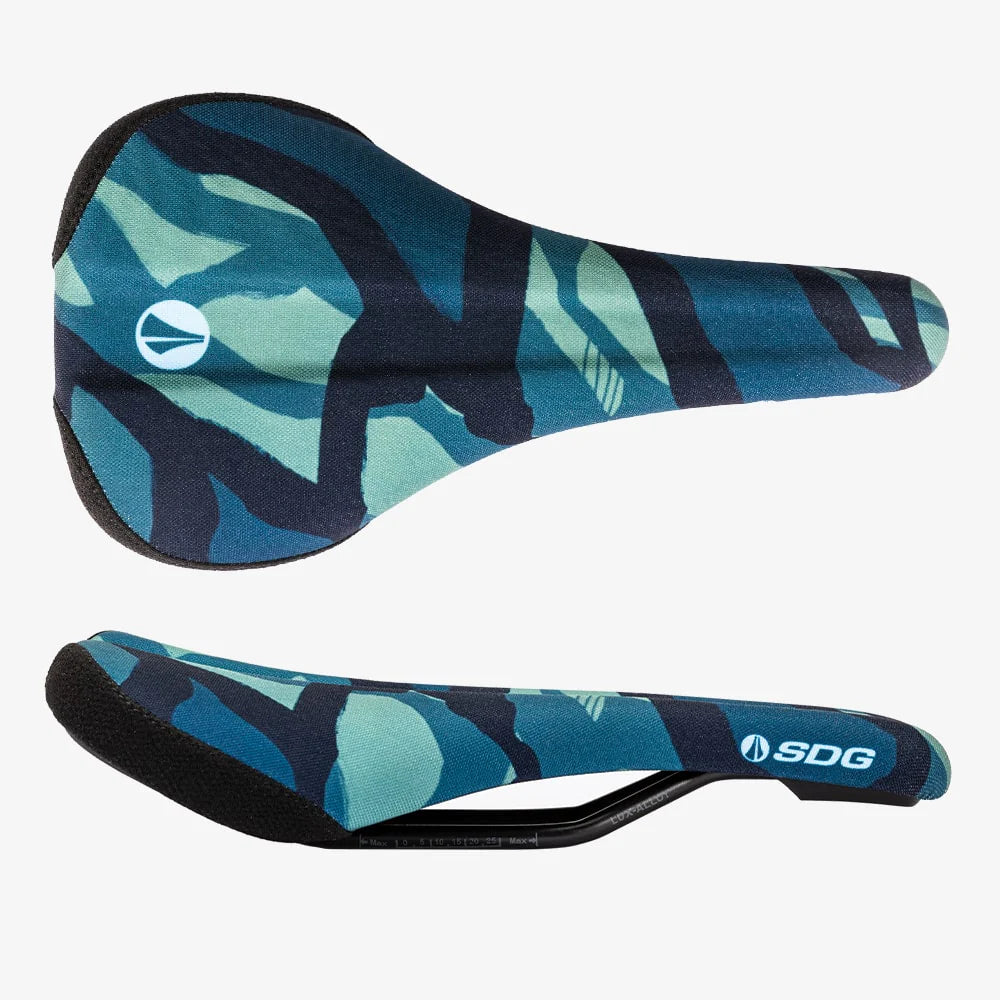 mtb sattel blau Sattel SDG BEL-AIR V3 TERRA FIRMA Rails Lux Alloy Camo Blau – Probikeshop