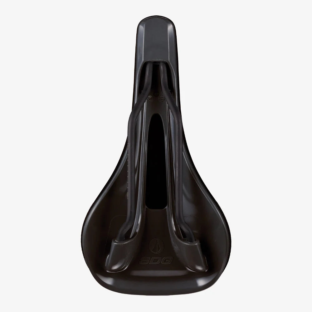 SDG BEL-AIR V3 Air Foam Sattel mit Lux-Alloy-Streben, Schwarz