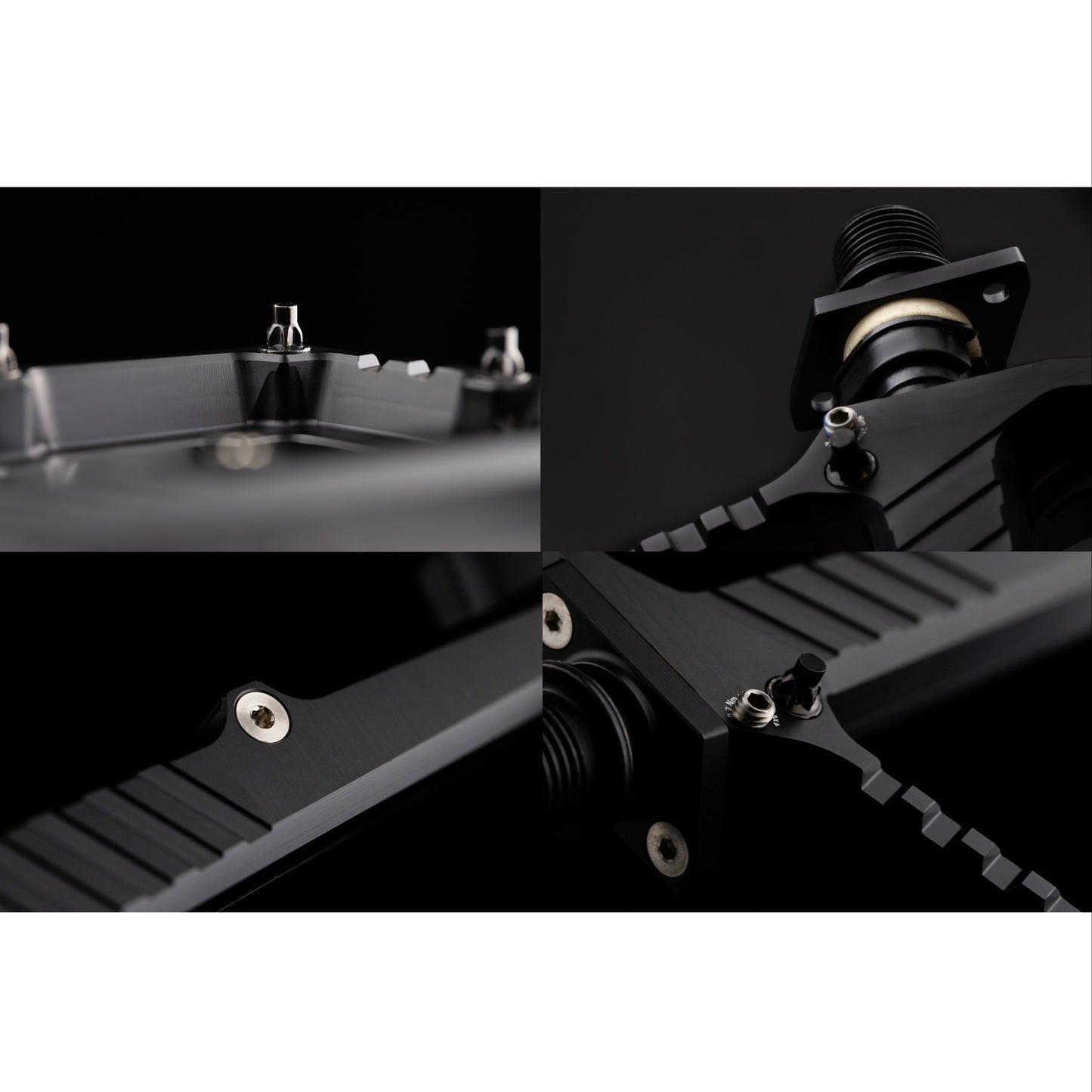 Flache Pedale AMBIT Breach Large Silber